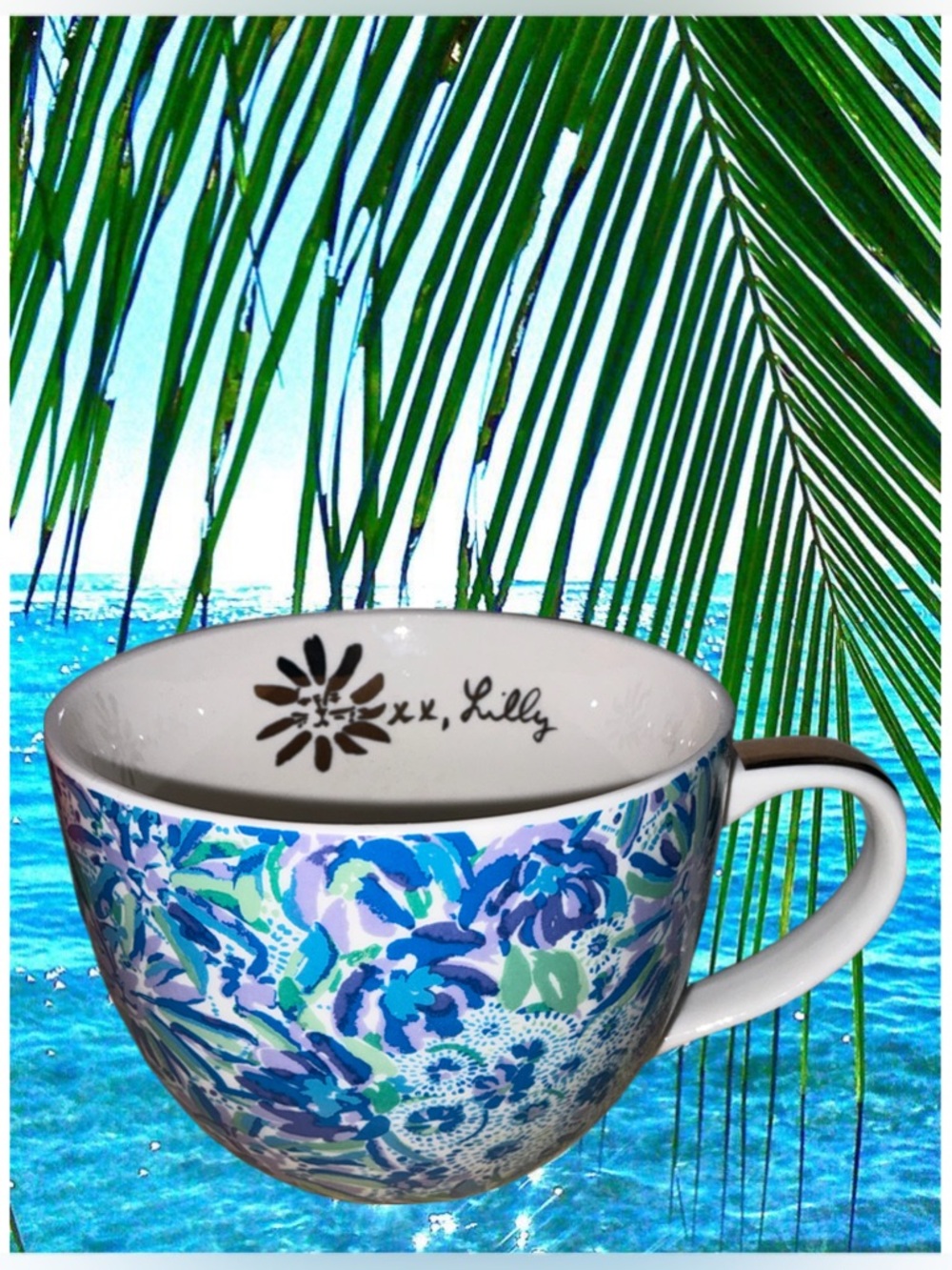 Lilly Pulitzer NWT 12 Oz Ceramic Mug Set ONE ONLY! - Picture 3 of 11